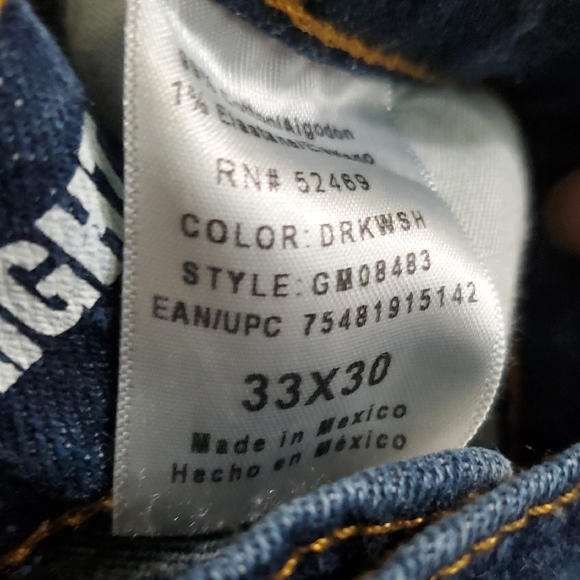 Men's Straight  Leg George Jeans - Picture 3 of 4